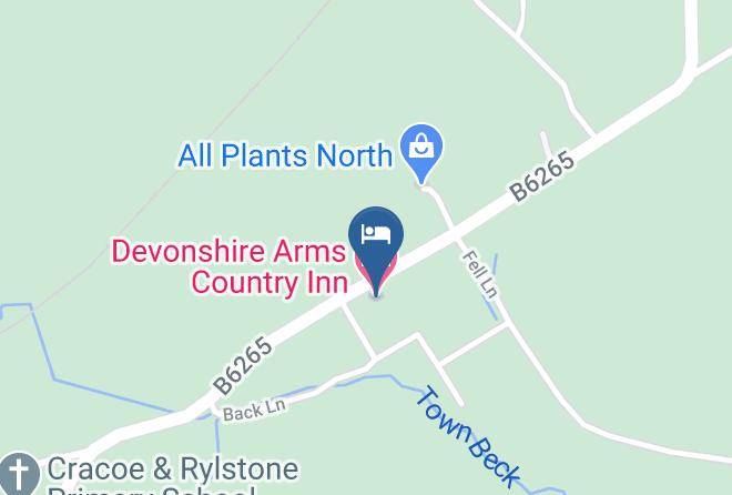 Devonshire Arms Country Inn Map