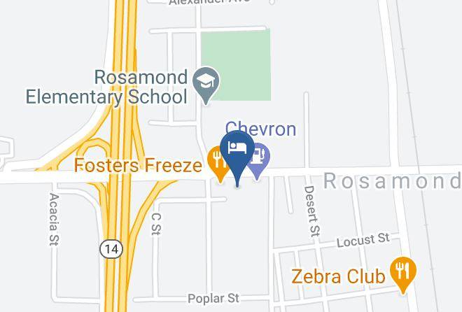 Devonshire Inn Motel Map