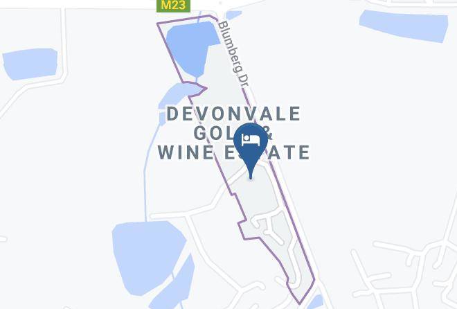 Cape Winelands - Devonvale Golf & Wine Estate Maps