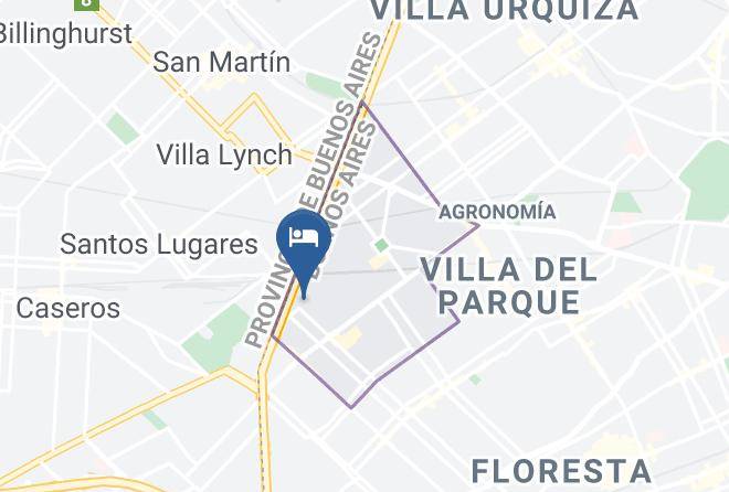 Buenos Aires - Devoto Hotel Maps