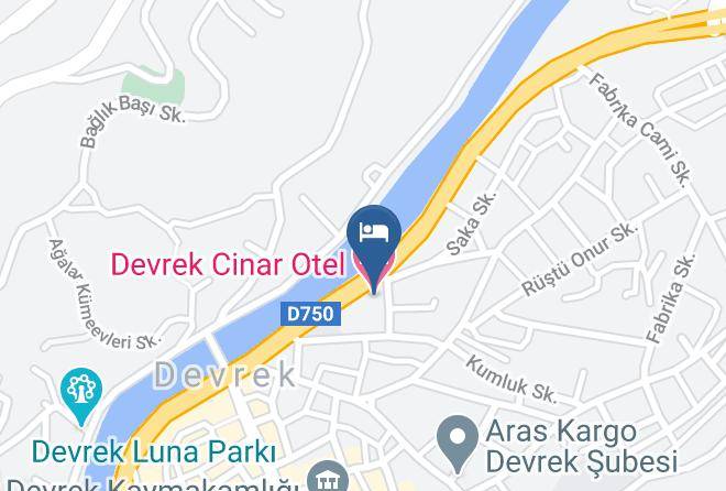 Devrek - Devrek Cinar Otel Maps