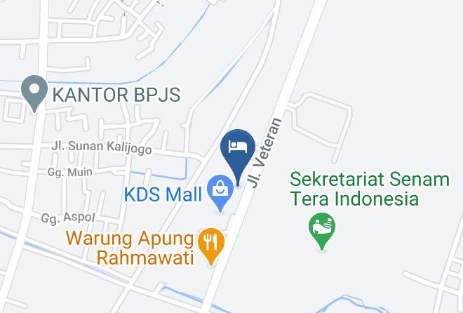 Bojonegoro Regency - Dewarna Hotel & Convention Maps