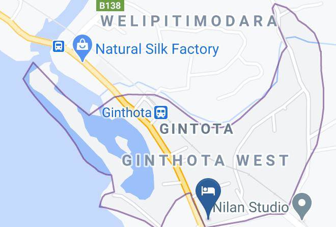 Galle - Dewasiri Beach Hotel Maps