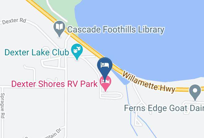 Lane - Dexter Shores Rv Park Maps