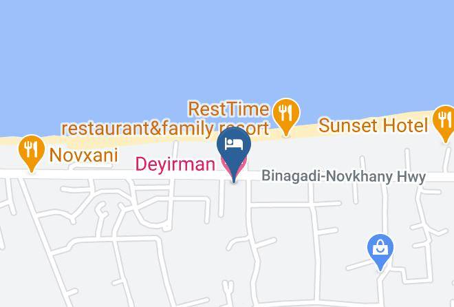Baki - Deyirman Hotel Maps