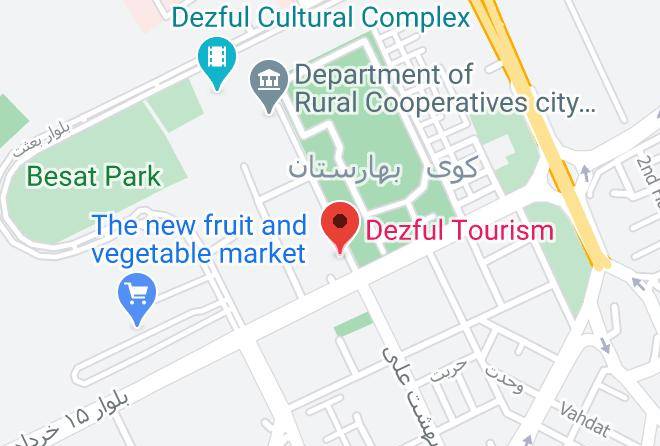 Ahvaz - Dezful Tourism Hotel Maps