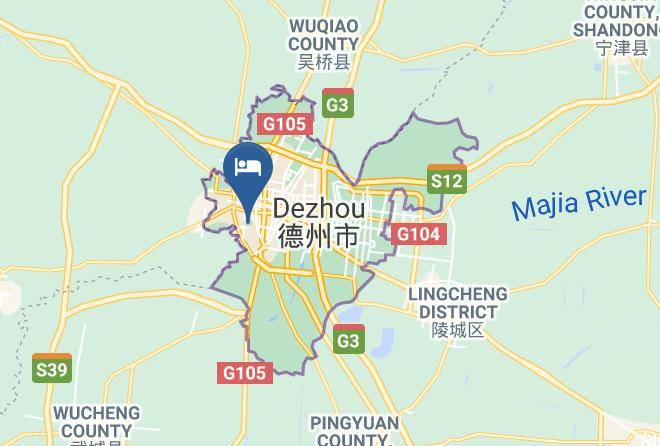 Dezhou Ping An Business Hotel Map