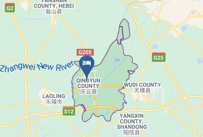 Dezhou - Dezhou Qingyun Xiangyun International Hotel Maps