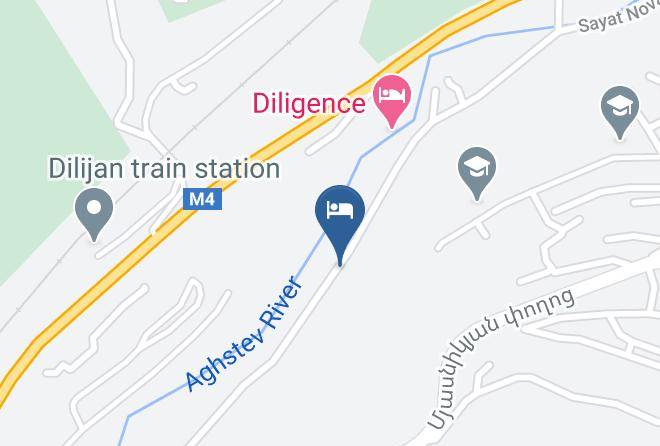 Dilijan - Dghyak Hotel Maps