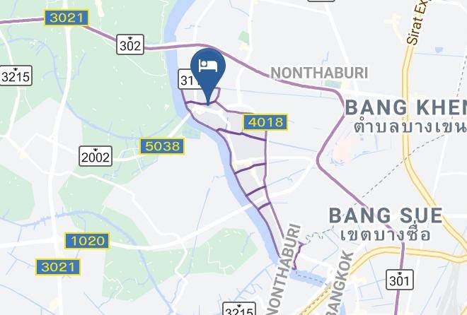 Amphoe Mueang Nonthaburi - Dhabkwan Resort Maps