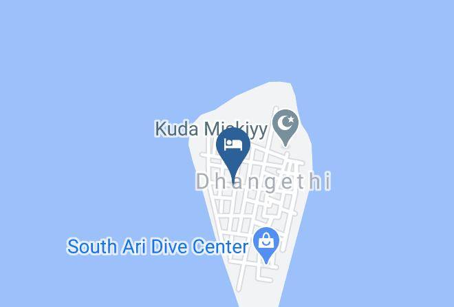 Alifu Dhaalu - Dhangethi Inn Maps