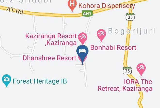 Bokakhat - Dhanshree Resort Maps