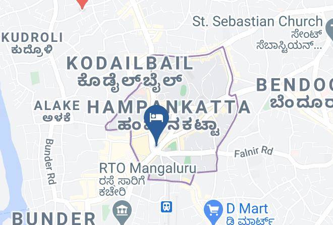 Mangalore - Dhanyavad Lodging Maps