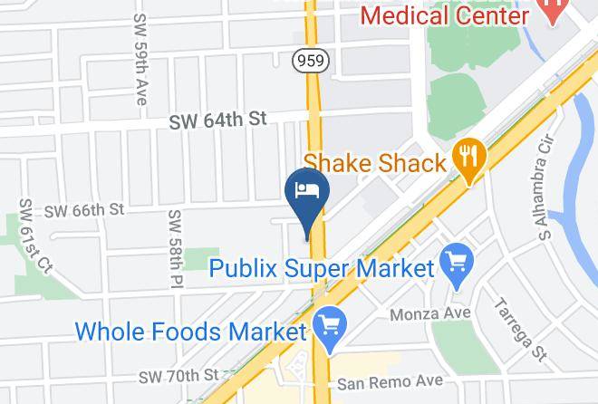 Dharma Home Suites At Red Road Commons Map