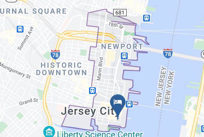 Hudson - Dharma Home Suites Jersey City Downtown At Liberty Towers Maps