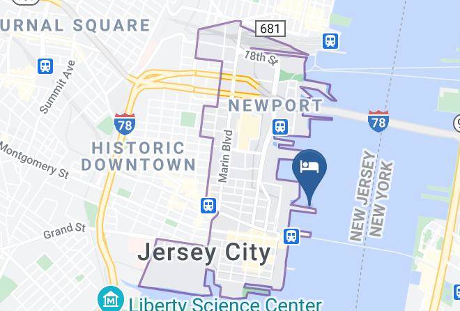 Hudson - Dharma Home Suites Jersey City At Exchange Place Maps