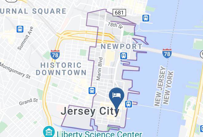 Hudson - Dharma Home Suites Jersey City At Paulus Hook Maps