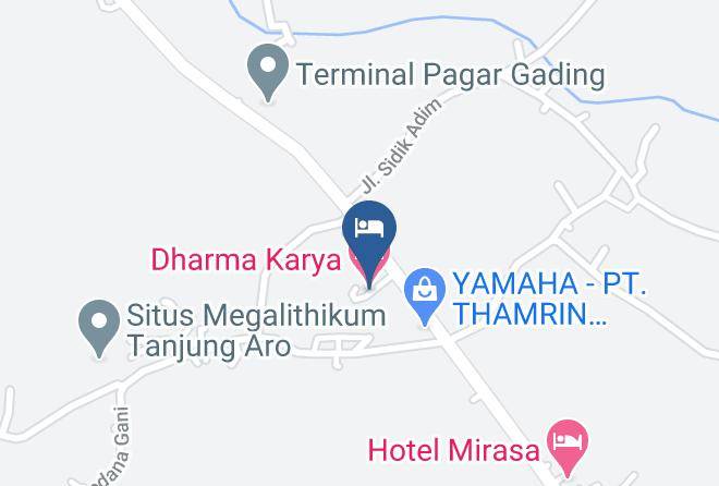 Kota Pagar Alam - Dharma Karya Hotel Maps