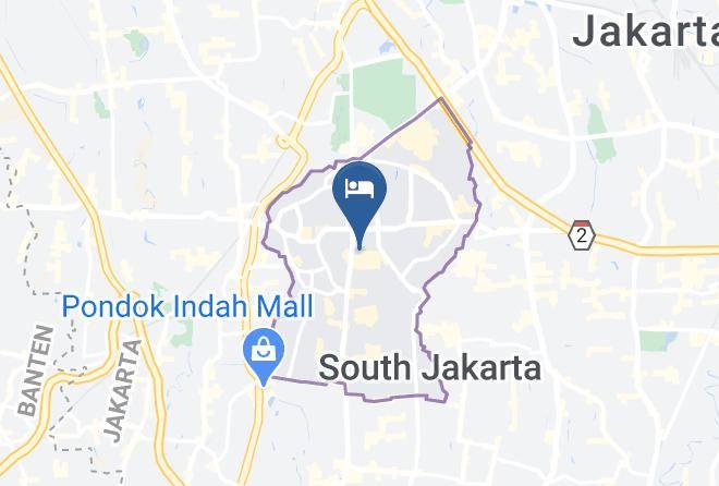Jakarta Selatan - Hotel Dharmein Maps