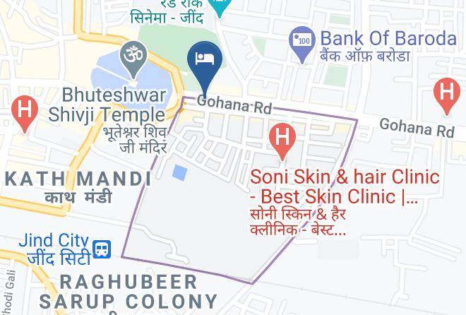 Jind - Dhawan Hotel Maps