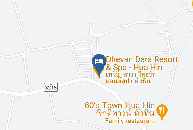 Amphoe Hua Hin - Dhevan Dara Resort & Spa Hua Hin Maps