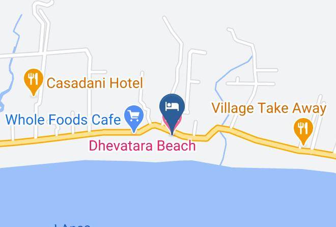 Grand Anse Praslin - Dhevatara Beach Hotel Maps