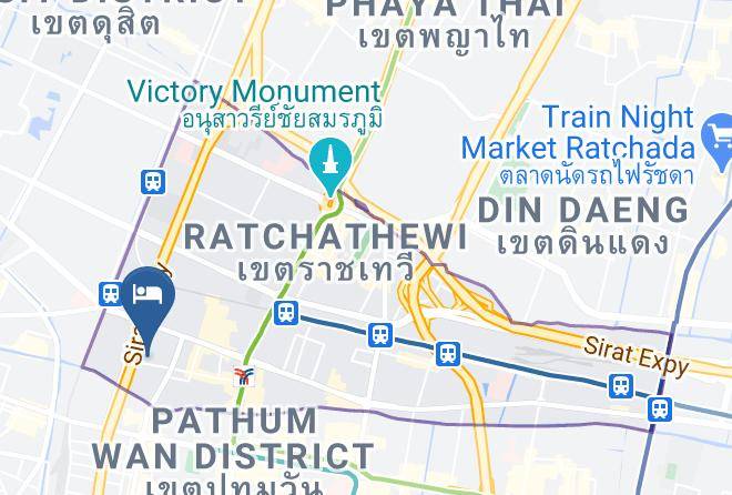 Dhevi Bangkok Hotel Map