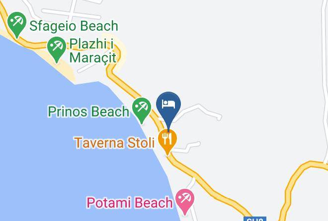 Himara - Hotel Dhima Maps