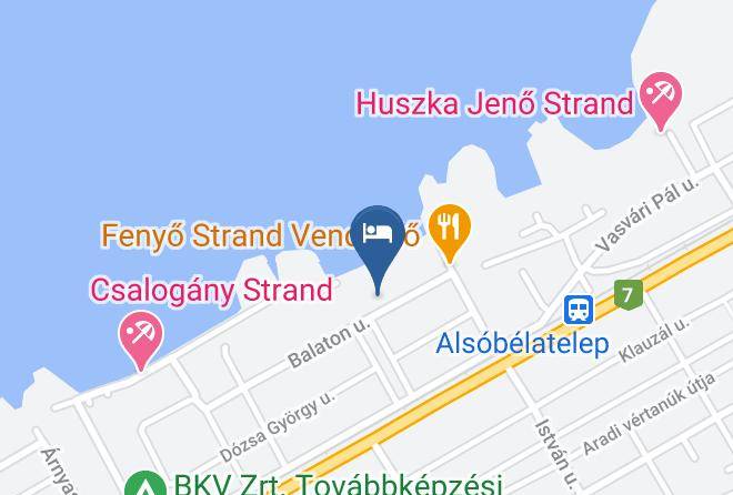 Balatonfenyves - Diak Es Ifjusagi Tabor Maps