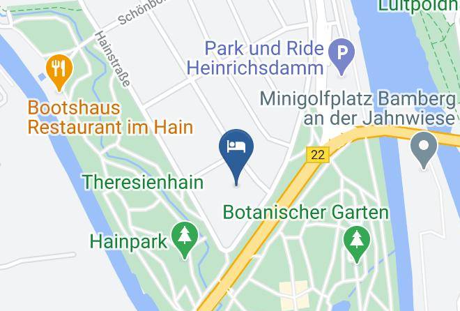 Bamberg - Diakonie Gastehaus Am Hainpark Maps