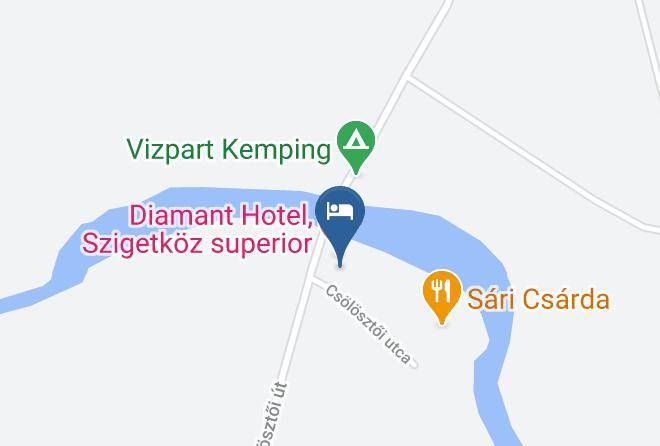 Dunakiliti - Diamant Hotel Szigetkoz Superior Maps