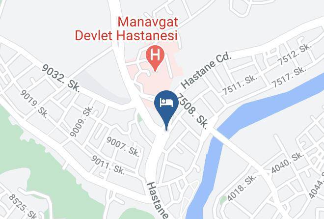 Manavgat - Diamant Otel Side Maps