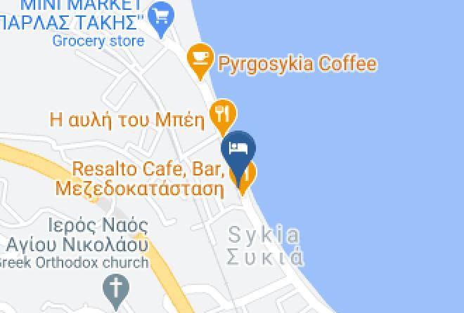 Diamante Beachfront Suites Map