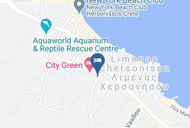 Iraklion - Diamond Apts And Suites Maps