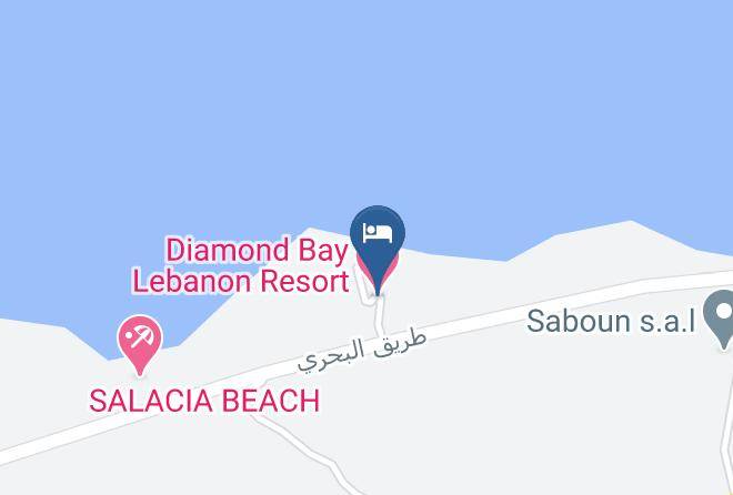 Koura - Diamond Bay Lebanon Resort Maps