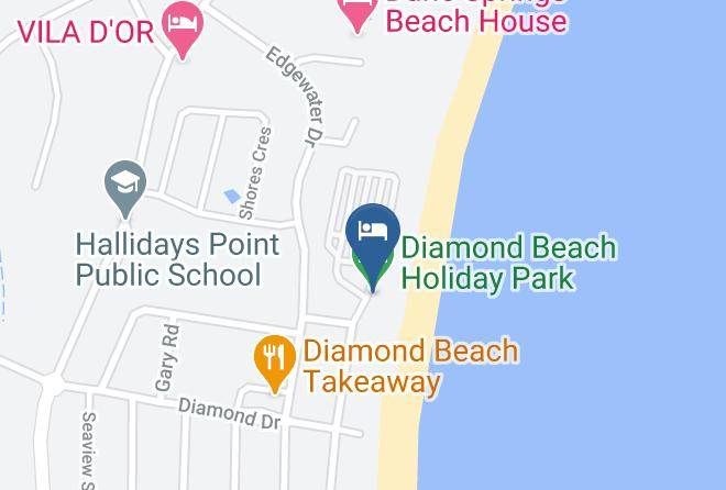 Mid Coast - Diamond Beach Holiday Park Maps
