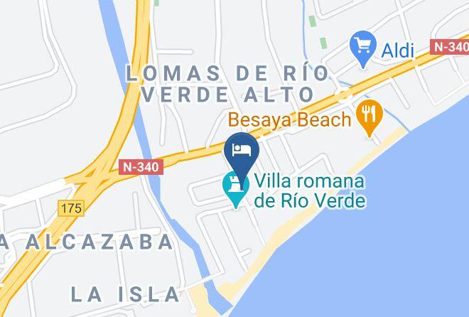 Malaga - Diamond Beach Marbella Maps
