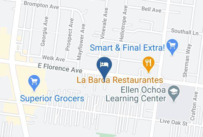Los Angeles - Diamond Bell Inn & Suites Maps