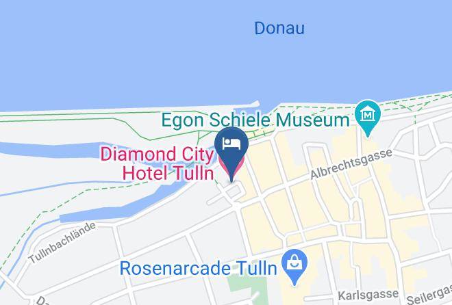Tulln An Der Donau - Diamond City Hotel Tulln Maps