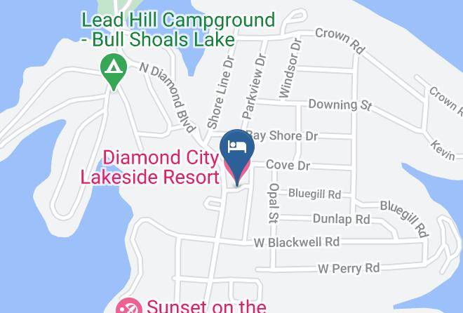 Boone - Diamond City Lakeside Resort Maps
