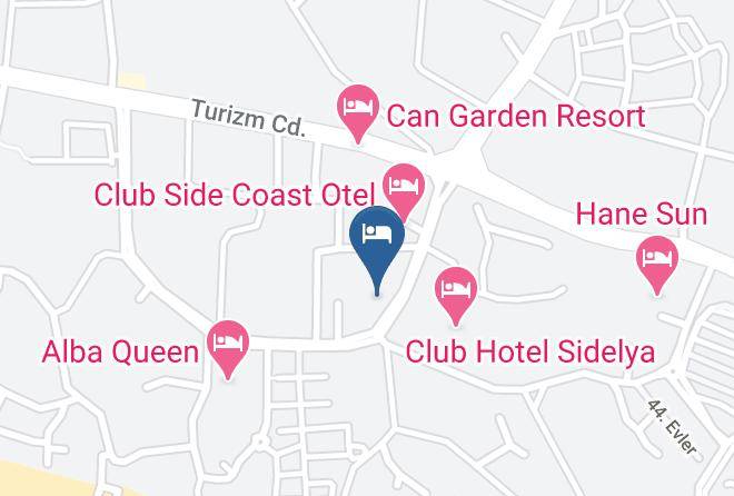 Manavgat - Diamond Elite Ve Spa Hotel Maps