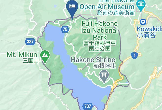 Hakone Townashigarashimo District - Diamond Hakone Society Maps