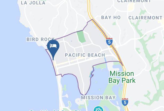 San Diego - Diamond Head Inn Maps