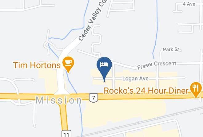 Fraser Valley - Diamond Head Motor Inn Maps