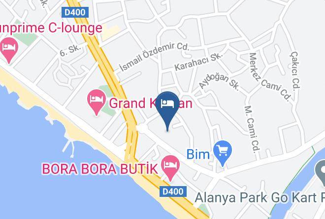 Alanya - Diamond Hill Resort Hotel Maps