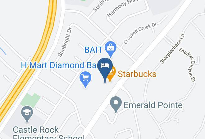 Los Angeles - Diamond Hills Plaza Shopping Center Maps