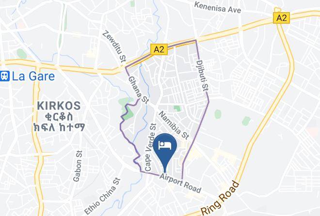 Addis Ababa - Diamond Hotel Addis Maps
