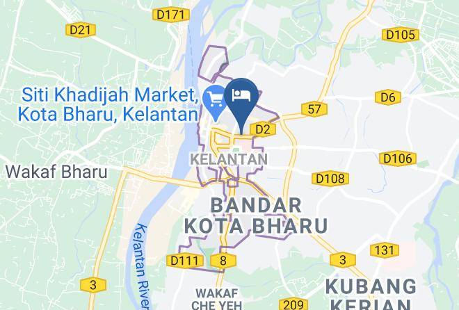 Kota Bharu - Diamond Hotel Kota Bharu Maps