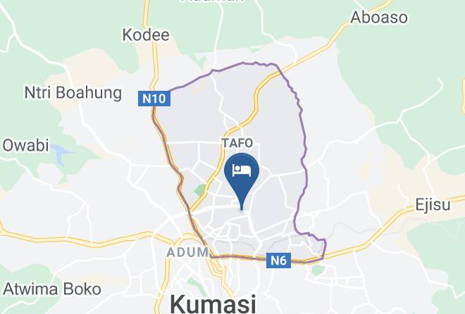 Kumasi - Diamond Hotel Maps