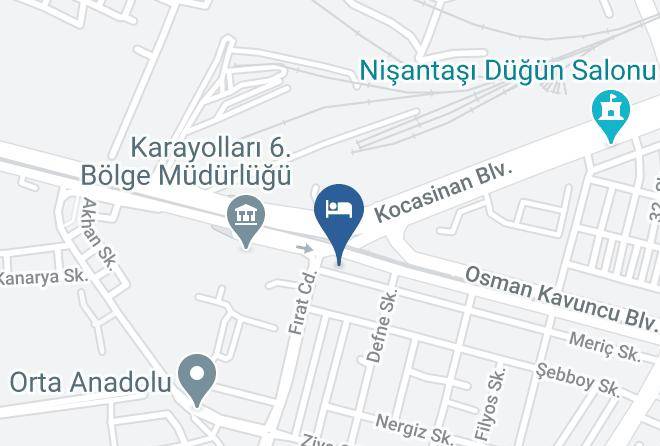 Melikgazi - Diamond Hotel Maps